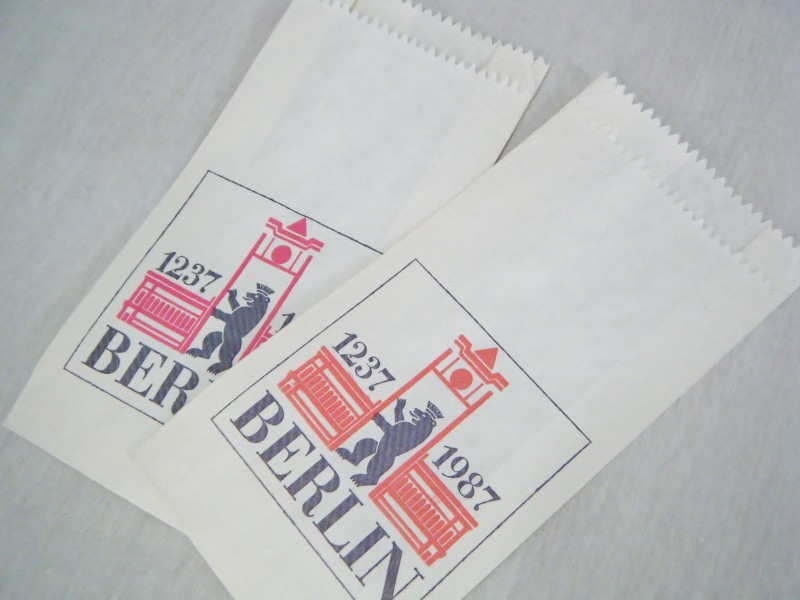 ドイツ 紙袋4枚組 (ベルリン)