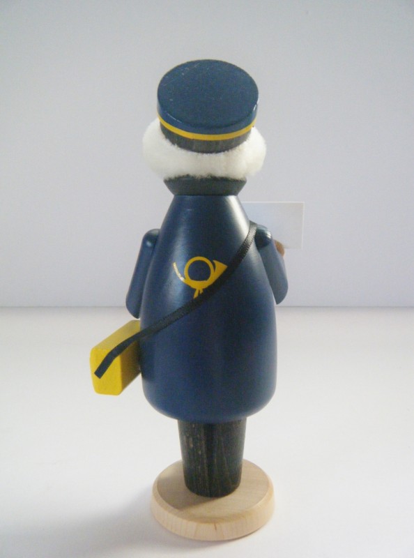 ドイツ木製パイプ人形(お香立て)郵便配達員